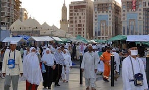 Pilgrims throng the center of the holy city of Madinah. In addition to the holy cities of Makkah and Madinah, Saudi Arabia has much more to offer to pilgrims and holidaymakers.
