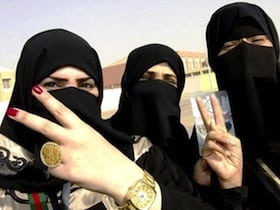 Freedom to wear nail polish: A 'breathable' nail polish, which allows water vapors to pass through to the nail, is causing a stir among devout Muslim women who are unable to wear regular polish because of daily prayers. PHOTO: REUTERS
