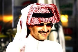 Saudi billionaire Prince Alwaleed bin Talal.