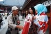 Currently, there are about 120,000 Muslims in Japan out of a total population of 127 million people