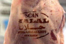 halal label