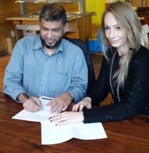 Signing of Agreement between WHAD Italy and CrescentRating.