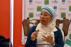 Mindanao Islamic Chamber of Commerce Inc. (MICCI) Executive secretary and co-founder and Universal Islamic Center President Marilou Ampuan