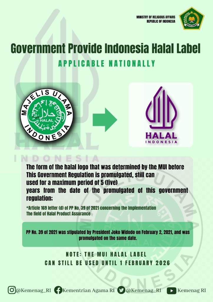 Indonesia: Govt Launches New Halal Certification Label (Revised ...